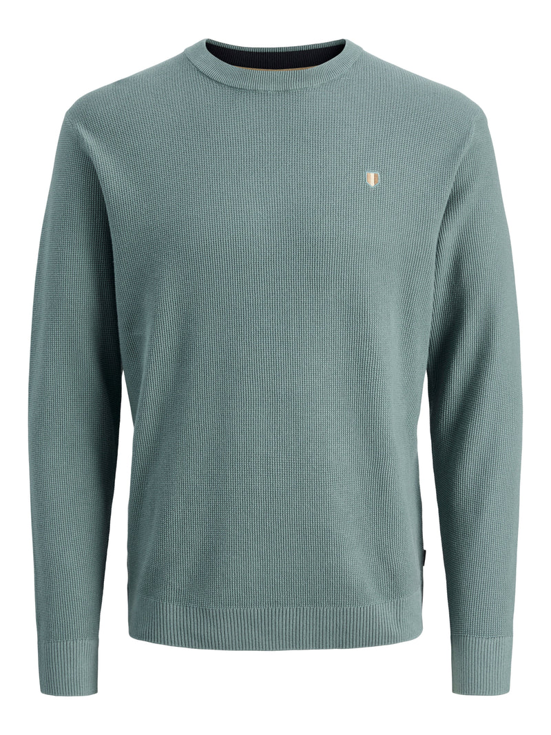 JPRBLUREX KNIT CREW NECK LN 12284353 - MAGLIERIA & FELPE