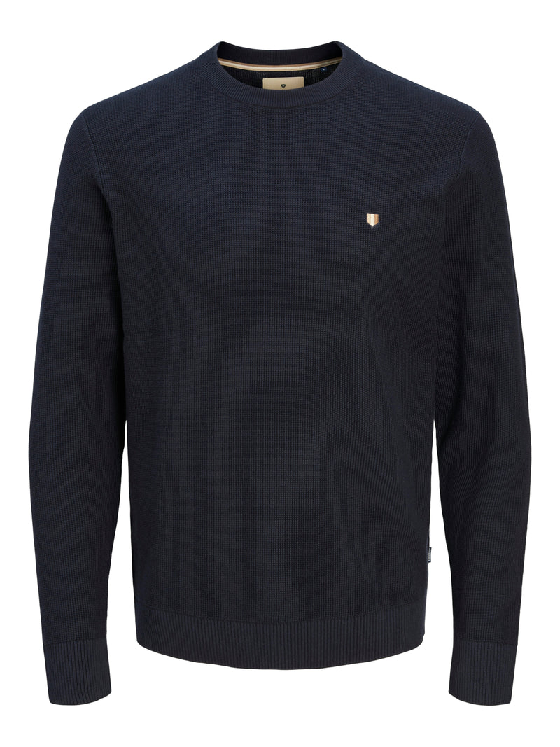 JPRBLURONY KNIT CREW NECK 12259684 - MAGLIERIA & FELPE UOMO