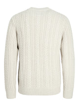 JPRBLUSEAN KNIT CABLE CREW NECK SN 12283486 - MAGLIERIA &