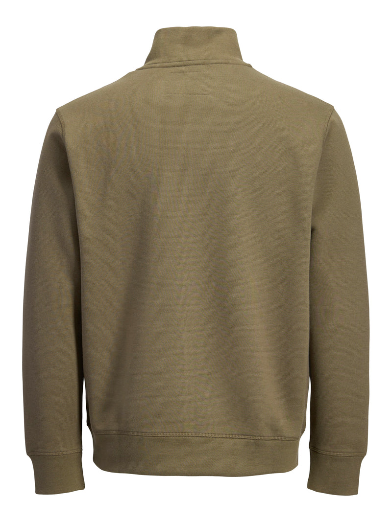 JPRBLUTYLER ZIP THROUGH SWEAT 12287572 - MAGLIERIA & FELPE