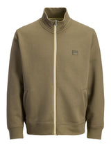 JPRBLUTYLER ZIP THROUGH SWEAT 12287572 - MAGLIERIA & FELPE