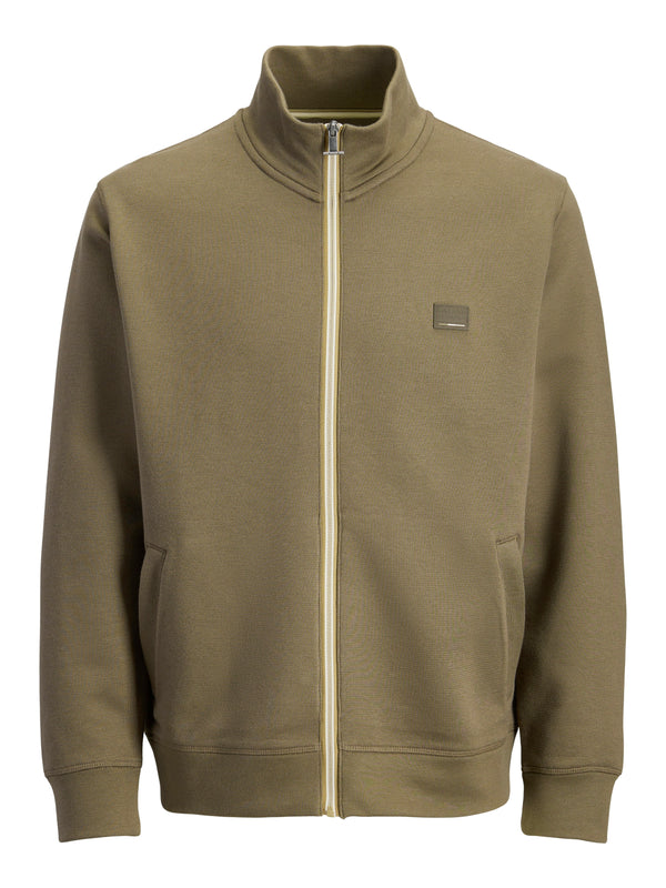 JPRBLUTYLER ZIP THROUGH SWEAT 12287572 - MAGLIERIA & FELPE