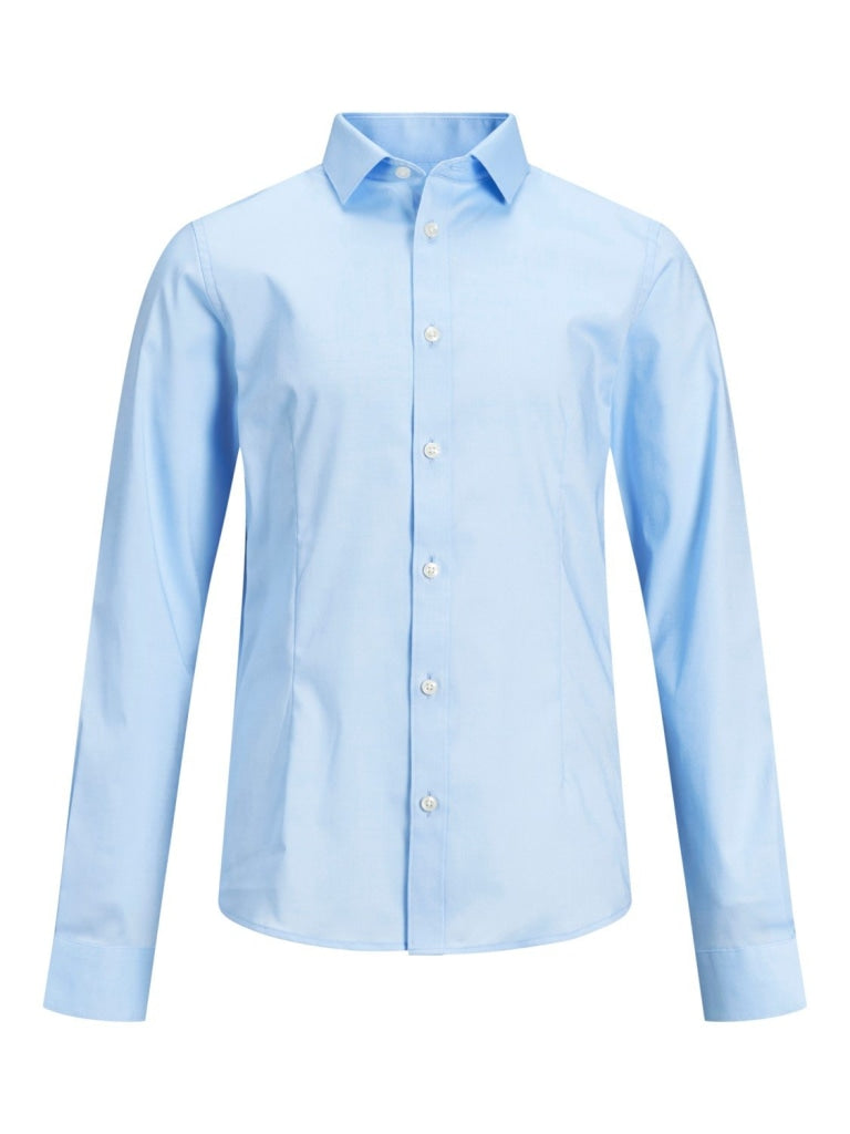 JPRPARMA SHIRT L/S STS JR - 128- / Cashmere Blue