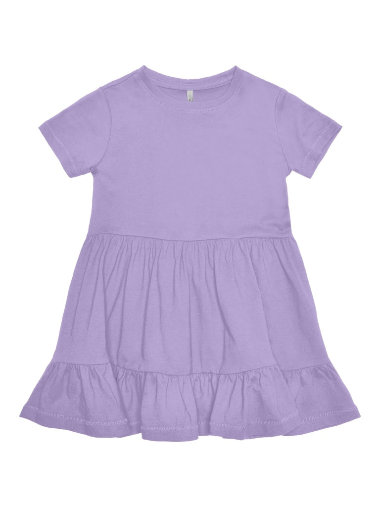 KIDS ONLY KMGMAY S/S CUTLINE DRESS SOLID JRS 15253869 - 