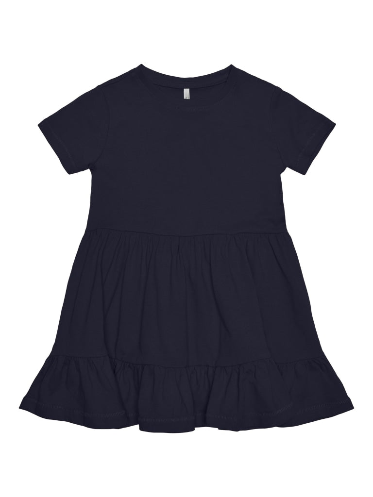 KIDS ONLY KMGMAY S/S CUTLINE DRESS SOLID JRS 15253869 - 