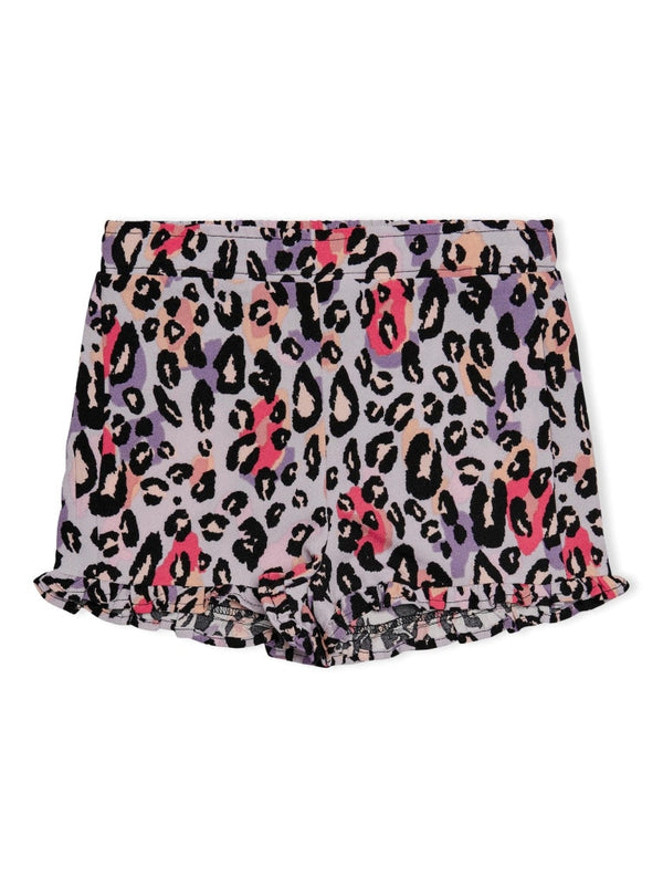 KIDS ONLY KMGSELMA RUFFLE SHORTS PTM 15258832 - Thistle 