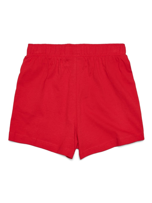 KIDS ONLY KOMMAY HIGH WAIST SHORTS JRS 15253875 - Urban Red 