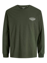Maglietta in Cotone Manica Lunga 12278510 - T-SHIRT & POLO