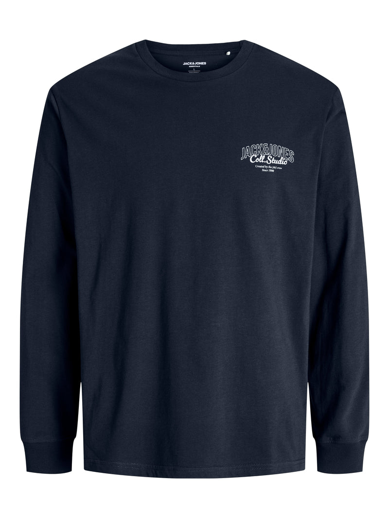 Maglietta in Cotone Manica Lunga 12278510 - T-SHIRT & POLO