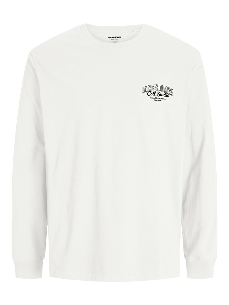 Maglietta in Cotone Manica Lunga 12278510 - T-SHIRT & POLO