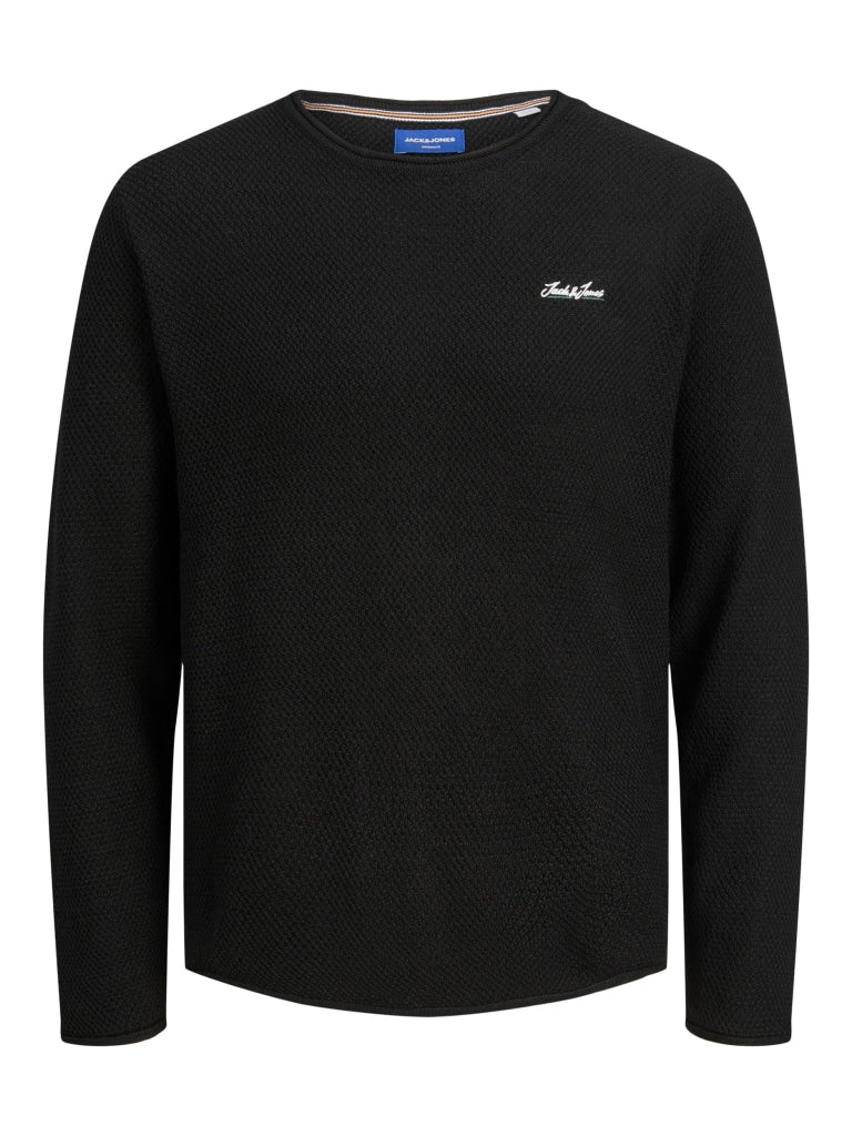 MAGLIONCINO UOMO IN COTONE 12204645 - Nero / XS - MAGLIERIA 