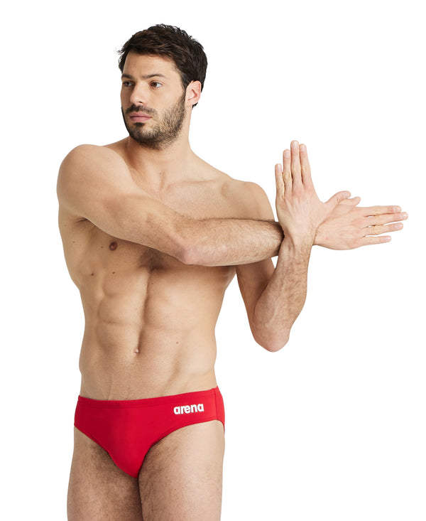 MEN’S TEAM SWIM BRIEFS SOLID 4773 - COSTUME UOMO