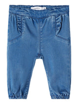 NBFBELLA ROUND JEANS 1305-TO FB 13211621 - Medium Blue Denim