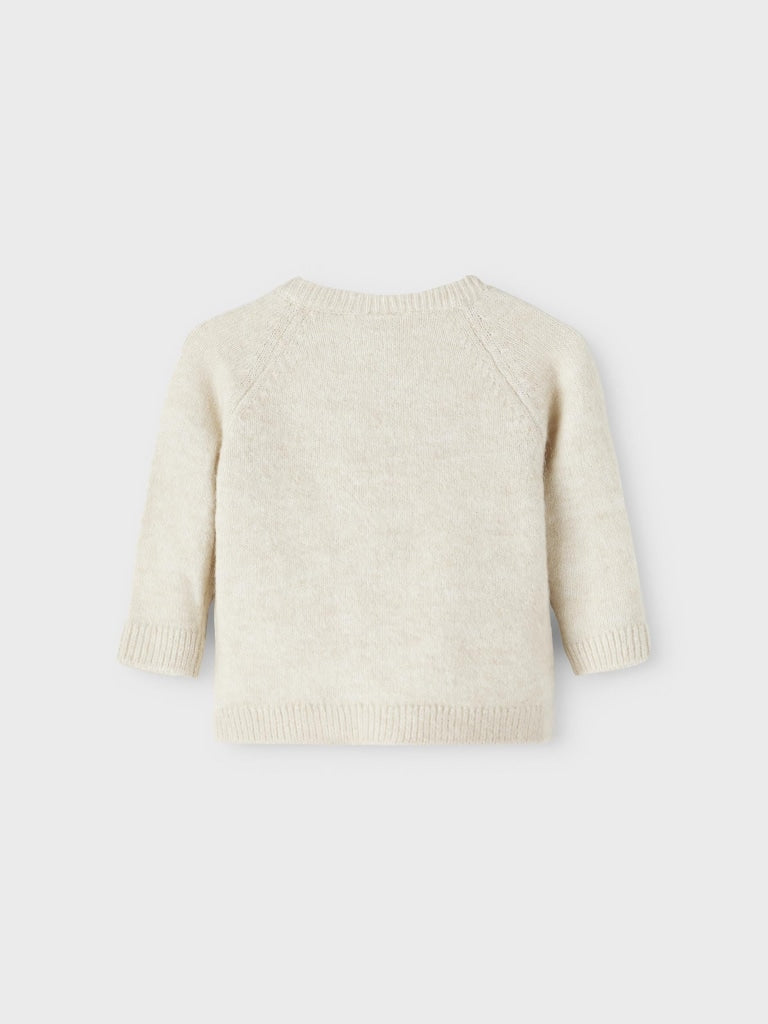 NBFLORINA LS KNIT CARD 13218679 - ABBIGLIAMENTO BABY