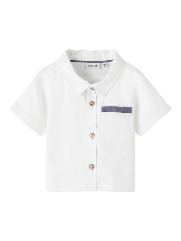 NBMHOMALLE SS SHIRT 13216655 - Bright White / 56 -