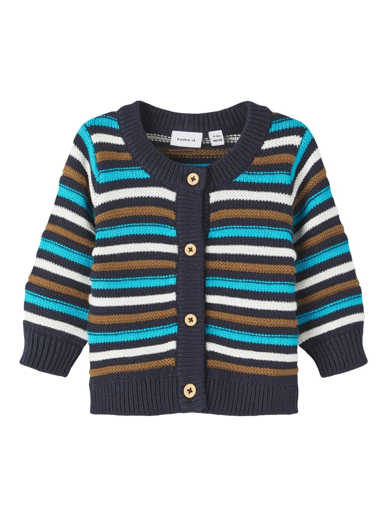 NBMKAMIKS LS KNIT CARD 13218637 - ABBIGLIAMENTO BABY