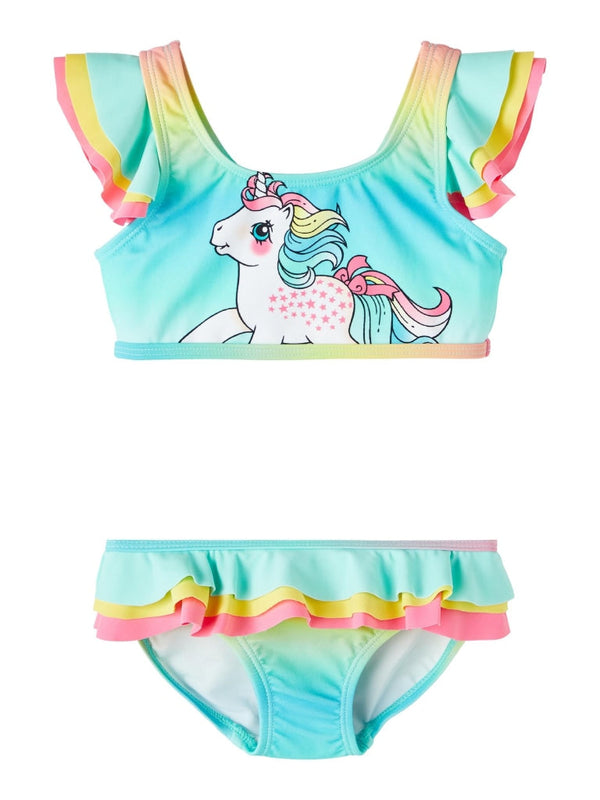 NMFMARA MLP BIKINI CPLG 13213877 - Aqua Splash / 110/116 -