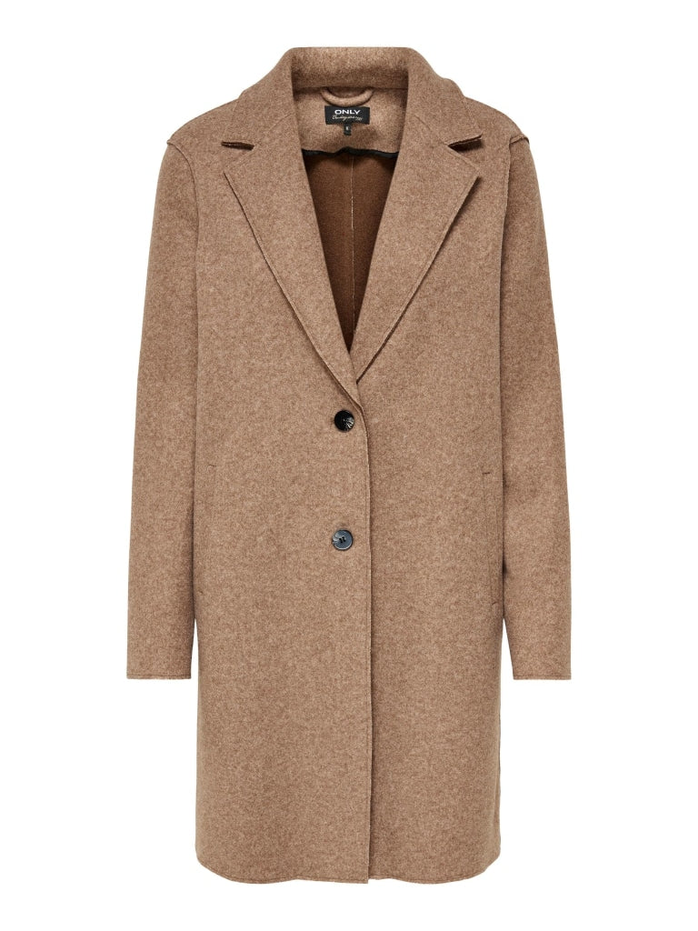 ONLCARRIE BONDED COAT OTW NOOS 15213300 - Caribou / L- - 