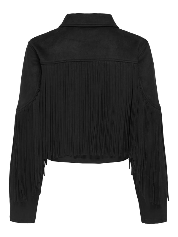ONLDIANE LIFE FAUX SUEDE FRINGES OTW 15354896 GIACCA DONNA