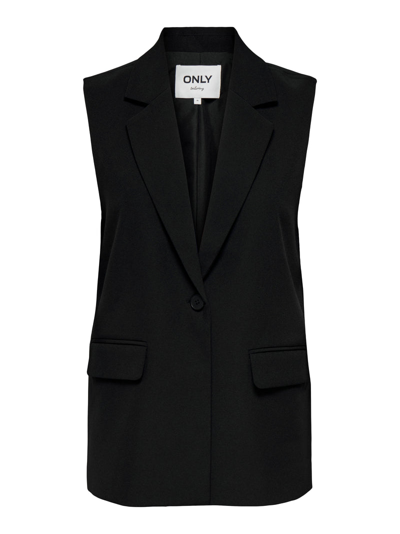 ONLELLY LIFE S/L LOOSE VEST TLR 15353518 - GIACCA DONNA