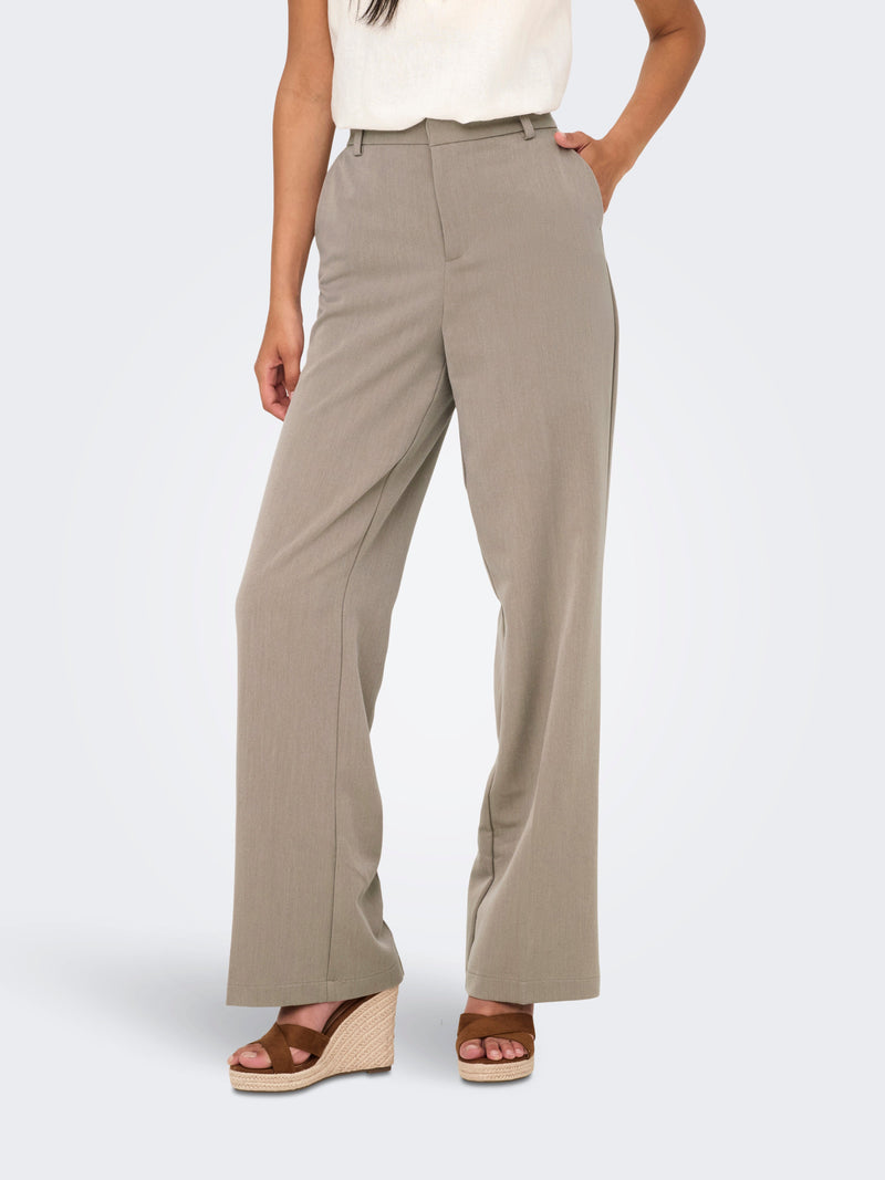 ONLHATTIE LANA HW W MEL PANT TLR NOOS 15318089 PANTALONE