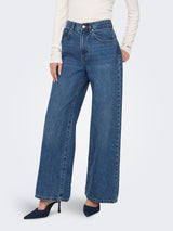 ONLHOPE HW WIDE DNM ADD465 NOOS 15222046 - JEANS DONNA
