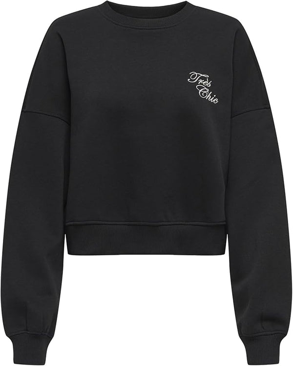 ONLKIARA L/S O-NECK PEARL SWT 15360026 - MAGLIERIA & FELPE
