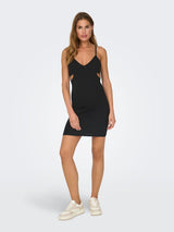 ONLLIVE LOVE S/L SIDE CUT DRESS CS JRS. 15342771 - ABITO