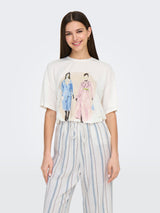 ONLMELINA S/S LADIES TOP BOX JRS 15342876 - T-SHIRT & TOP