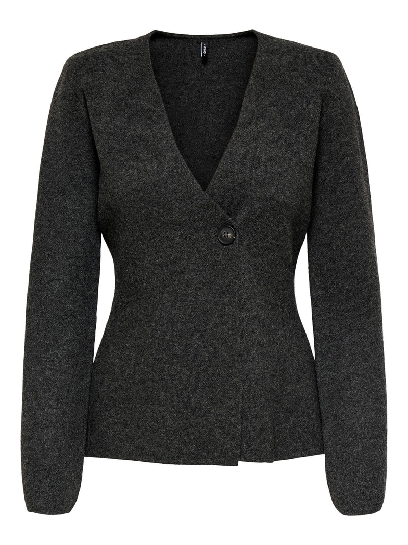 ONLMYERA LIFE LS ONE BUTTON CARDIGAN KNT 15358087