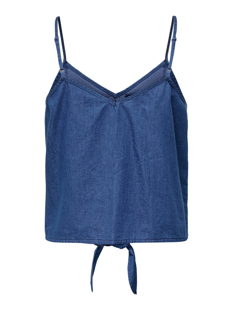 ONLNOVA AZURE KNOT SINGLET PTM 15343004 - T-SHIRT & TOP