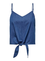 ONLNOVA AZURE KNOT SINGLET PTM 15343004 - T-SHIRT & TOP