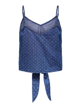 ONLNOVA AZURE KNOT SINGLET PTM 15343004 - T-SHIRT & TOP