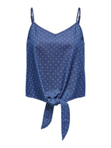 ONLNOVA AZURE KNOT SINGLET PTM 15343004 - T-SHIRT & TOP