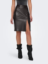 ONLOLINE FAUX LEATHER SKIRT OTW NOOS 15315998 - GONNA DONNA