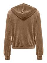 ONLREBEL L/S ZIP HOOD SWT 15299670 - MAGLIERIA & FELPE
