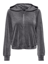 ONLREBEL L/S ZIP HOOD SWT 15299670 - MAGLIERIA & FELPE