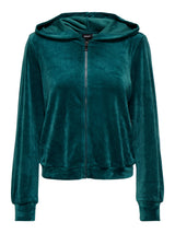ONLREBEL L/S ZIP HOOD SWT 15299670 - MAGLIERIA & FELPE