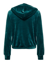 ONLREBEL L/S ZIP HOOD SWT 15299670 - MAGLIERIA & FELPE