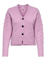 ONLRIO LIFE LS CABLE CARDIGAN KNT 15352216 - MAGLIERIA &