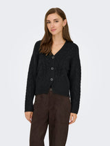 ONLRIO LIFE LS CABLE CARDIGAN KNT 15352216 - MAGLIERIA &