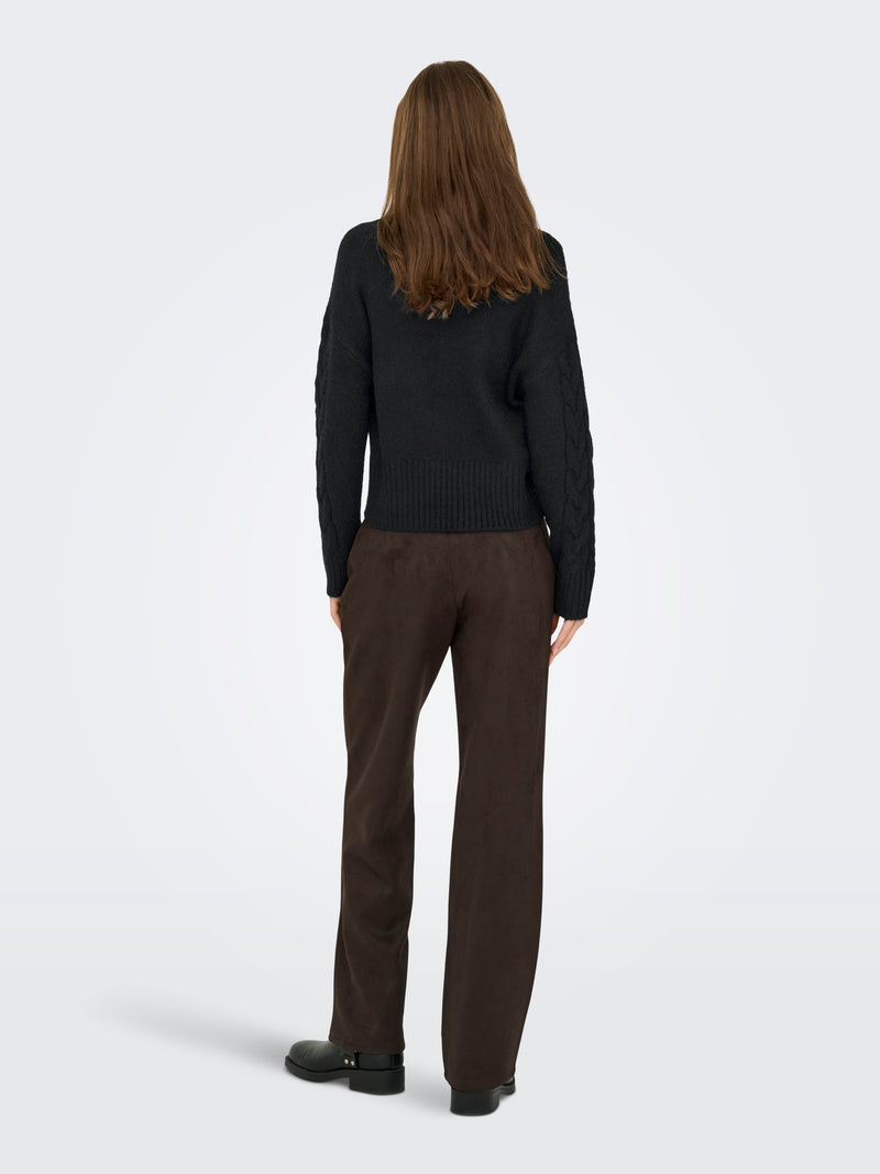 ONLRIO LIFE LS CABLE CARDIGAN KNT 15352216 - MAGLIERIA &