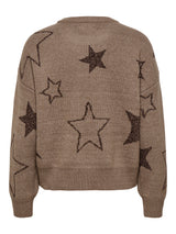 ONLROSIE LS O-NECK GLITTER KNT 15328250 - MAGLIERIA & FELPE