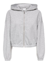 ONLSCARLETT L/S ZIP HOOD SWT NOOS 15346449 - TUTA DONNA