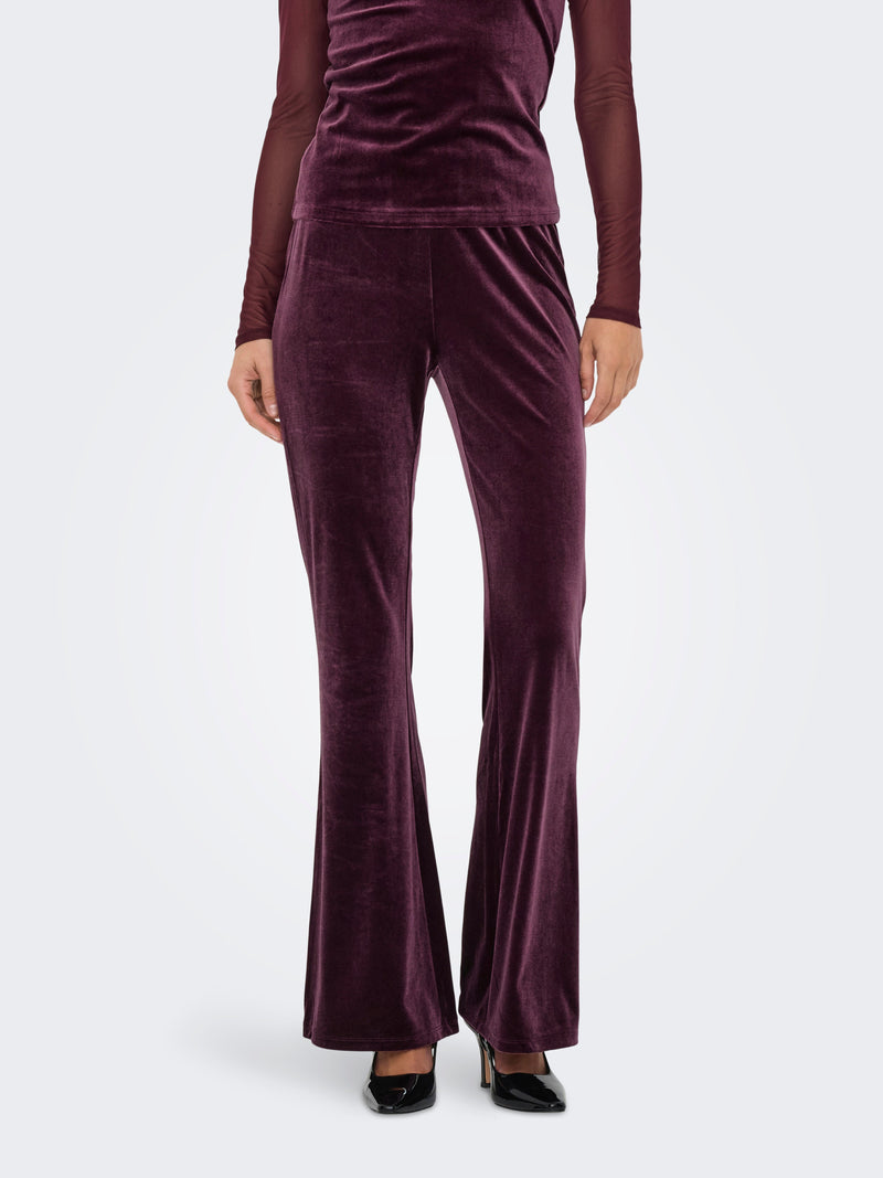 ONLSMOOTH FLARED PANT JRS 15360666 - PANTALONE DONNA