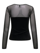 ONLSMOOTH L/S MESH MIX TOP BOX JRS 15360668 - MAGLIERIA &