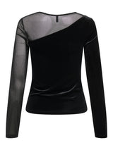 ONLSMOOTH L/S MESH MIX TOP BOX JRS 15360668 - MAGLIERIA &