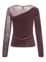 ONLSMOOTH L/S MESH MIX TOP BOX JRS 15360668 - MAGLIERIA &
