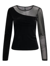 ONLSMOOTH L/S MESH MIX TOP BOX JRS 15360668 - MAGLIERIA &