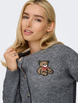 ONLTEDDY LS CARDIGAN EX KNT 15357743 MAGLIERIA & FELPE
